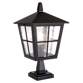 Elstead Lighting - Modello: Canterbury - Lampioncino da giardino in alluminio e diffusore in vetro - Colore: Nero - Attacco Lampadina: E27 - 1 Lampadina - Watt 100W - Dimmerabile: NO - Grado di Protezione: IP44 - Classe Energetica: A - SKU: BL50M-BLACK - Codice EAN: 5024005238706 