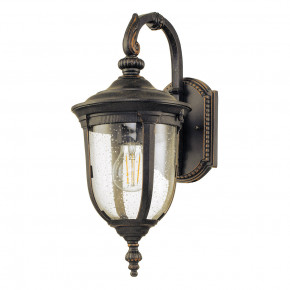 Elstead Lighting - Modello: Cleveland - Lanterna piccola rustica per esterno in alluminio e diffusore in vetro - Colore: Bronzo - Attacco Lampadina: E27 - 1 Lampadina - Watt 60W - Dimmerabile: NO - Grado di Protezione: IP44 - Classe Energetica: A - SKU: CL2-S - Codice EAN: 5024005502913 