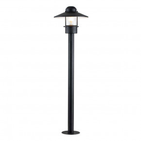 Elstead Lighting - Modello: Klampenborg - Paletto luce da giardino in acciaio con diffusore in vetro - Colore: Nero - Attacco Lampadina: E27 - 1 Lampadina - Watt 60W - Dimmerabile: NO - Grado di Protezione: IP44 - Classe Energetica: A+ - SKU: KLAMPENBORG-BOL-BK - Codice EAN: 5024005293309