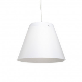 Emporium - Modello: Quattro Stagioni - Lampada a sospenione per esterno con diffusore a cono piccolo - Colore: Bianco - Attacco Lampadina: E27 - 1 Lampadina - Watt 70W - Dimmerabile: NO - Grado di Protezione: IP44 - SKU: E120105008 - Codice EAN: 8023289498810 