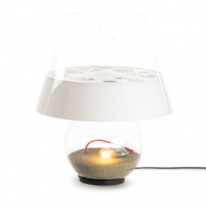 Emporium - Modello: Bonbonne - Lampada da terra da esterno in vetro diffusore in plexiglass grande 1 luce - Attacco Lampadina: E27 - 1 Lampadina - Watt 70W - Dimmerabile: NO - Grado di Protezione: IP44 - SKU: E120100 