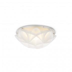 Emporium - Modello: Gemma - Plafoniera rotonda moderna con diffusore in pvc piccolo con 2 lampadine - Colore: Bianco - Attacco Lampadina: E27 - 2 Lampadine - Watt 70W - Dimmerabile: NO - Grado di Protezione: IP20 - SKU: E120043008 - Codice EAN: 8023289495680 