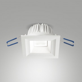 Fabas Luce - Modello: Marea - Faretto a led da incasso con struttura in alluminio quadrata - Colore: Bianco - Attacco Lampadina: Led Integrato - 1 Lampadina - Watt 10W - Lumen 1020 - Dimmerabile: NO - Gradi Kelvin 4000k Luce Naturale - Grado di Protezione: IP65 - Classe Energetica: F - SKU: 6914-14-954 