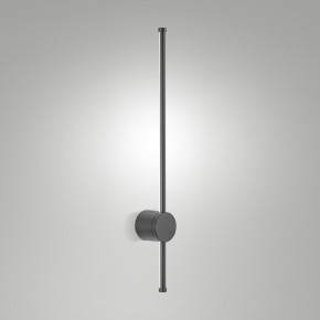 Fabas Luce - Modello: Clip - Lampada a LED da parete da esterno dal design moderno - Colore: Grigio Scuro - Attacco Lampadina: Led Integrato - 1 Lampadina - Watt 12W - Lumen 1650 - Dimmerabile: NO - Gradi Kelvin 3000k Luce Calda - Grado di Protezione: IP54 - Classe Energetica: D - SKU: 6555-21-294 