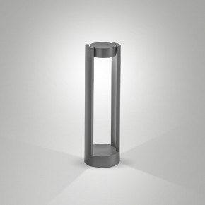 Fabas Luce - Modello: Nagi - Lampioncino da giardino a LED in alluminio diffusore orientabile - Colore: Grigio Scuro - Attacco Lampadina: Led Integrato - 1 Lampadina - Watt 9W - Lumen 722 - Dimmerabile: NO - Gradi Kelvin 3000k Luce Calda - Grado di Protezione: IP65 - Classe Energetica: F - SKU: 6564-10-294 