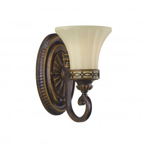 Feiss - Modello: Drawing Room - Lampada da parete per salotto in stile classico con diffusore in vetro a 1 luce - Colore: Bronzo - Attacco Lampadina: E27 - 1 Lampadina - Watt 60W - Dimmerabile: NO - Grado di Protezione: IP20 - Classe Energetica: A - SKU: FE-DRAWING-ROOM1 - Codice EAN: 5024005606307 
