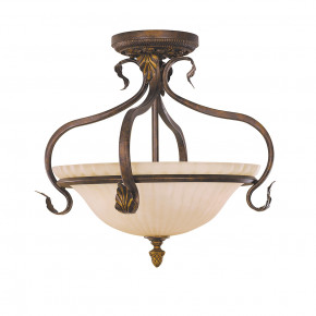 Feiss - Modello: Sonoma Valley - Lampada da soffitto classica in acciaio con diffusore in vetro a 3 luci - Colore: Bronzo - Attacco Lampadina: E27 - 3 Lampadine - Watt 60W - Dimmerabile: NO - Grado di Protezione: IP20 - Classe Energetica: A - SKU: FE-SONOMAVALLEY-SF - Codice EAN: 5024005340003