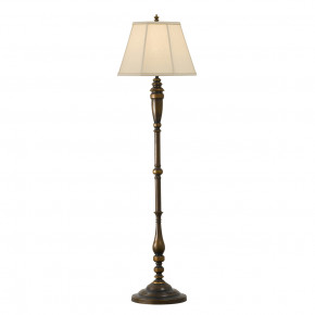Feiss - Modello: Lincolndale - Lampada da terra in acciaio con paralume in tessuto da design classico a 1 luce - Colore: Bronzo - Attacco Lampadina: E27 - 1 Lampadina - Watt 60W - Dimmerabile: NO - Grado di Protezione: IP20 - Classe Energetica: A - SKU: FE-LINCOLNDALE-FL - Codice EAN: 5024005333104