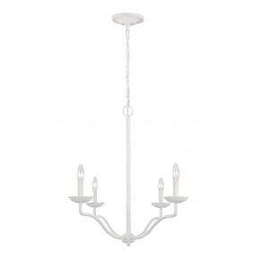 Feiss - Modello: Annie - Lampadario moderno piccolo in acciaio con diffusori senza paralumi a 4 luci - Colore: Bianco - Attacco Lampadina: E14 - 4 Lampadine - Watt 40W - Dimmerabile: NO - Grado di Protezione: IP20 - Classe Energetica: A - SKU: FE-ANNIE4-PSW - Codice EAN: 5024005712916