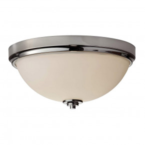 Feiss - Modello: Malibù - Plafoniera per bagno struttura in acciaio con diffusore in vetro con 2 lampadine - Colore: Cromato - Attacco Lampadina: E27 - 2 Lampadine - Watt 60W - Dimmerabile: NO - Grado di Protezione: IP44 - Classe Energetica: A - SKU: FE-MALIBU-F-BATH - Codice EAN: 5024005226116 