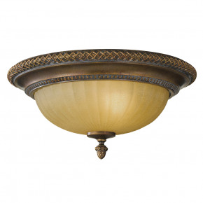 Feiss - Modello: Kelham Hall - Plafoniera rotonda dal design classico in acciaio con diffusore in vetro 2 luci - Colore: Bronzo - Attacco Lampadina: E27 - 2 Lampadine - Watt 60W - Dimmerabile: NO - Grado di Protezione: IP20 - Classe Energetica: A - SKU: FE-KELHAM-HALL-F - Codice EAN: 5024005607502 