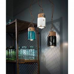 DecHome Lampada A Sospensione Stile Industriale In Metallo Verniciato Monoluce Cupola Attacco E27 Dimensioni 28x48 Cm Colore Bronzo Sava P 448595