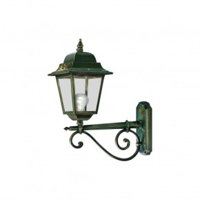 FerroLuce - Modello: Gorizia - Lampada da parete da esterni con paralume in vetro dal design rustico - Attacco Lampadina: E27 - 1 Lampadina - Watt 75W - Dimmerabile: NO - Grado di Protezione: IP43 - Classe Energetica: A - SKU: A105-VO-56.DEC.FAR - Codice EAN: 8056598470833 