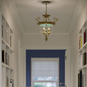 Hinkley - Modello: Cambridge - Lampada a sospensione media in ottone classica diffusore in vetro con 3 luci - Colore: Ottone - Attacco Lampadina: E14 - 3 Lampadine - Watt 60W - Dimmerabile: NO - Grado di Protezione: IP20 - Classe Energetica: A - SKU: HK-CAMBRIDGE-P-S - Codice EAN: 5024005248712 