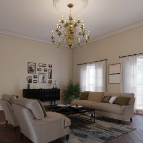 Hinkley - Modello: Cambridge - Lampadario grande in ottone dal design classico con 25 lampadine - Colore: Ottone - Attacco Lampadina: E14 - 25 Lampadine - Watt 40W - Dimmerabile: NO - Grado di Protezione: IP20 - Classe Energetica: A - SKU: HK-CAMBRIDGE25 - Codice EAN: 5024005250517 