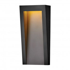 Hinkley - Modello: Taper - Lanterna da esterno da parete piccola in materiale composito a LED - Colore: Nero - Attacco Lampadina: Led Integrato - 1 Lampadina - Watt 8W - Dimmerabile: NO - Grado di Protezione: IP44 - Classe Energetica: A+ - SKU: HK-TAPER-M-TBK - Codice EAN: 5024005232001 