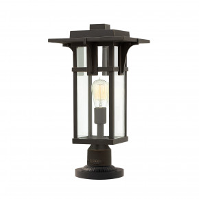Hinkley - Modello: Manhattan - Lampioncino da giardino e da sentiero in alluminio con diffusore in vetro 1 luce - Colore: Bronzo - Attacco Lampadina: E27 - 1 Lampadina - Watt 100W - Dimmerabile: NO - Grado di Protezione: IP44 - Classe Energetica: A - SKU: HK-MANHATTAN3-M - Codice EAN: 5024005242512 