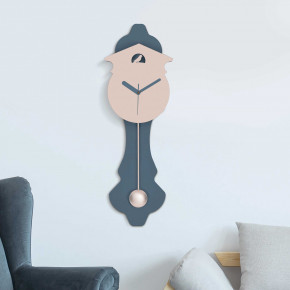 I Dettagli - Modello: Classic - Orologio da parete a pendolo dal design moderno ed elegante struttura in legno - SKU: OP7523CLA