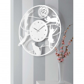 I Dettagli - Modello: Gomitolo - Orologio da parete rotondo in legno dal design moderno ed elegante - SKU: OR80FILO