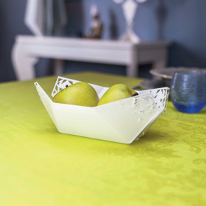 I Dettagli - Modello: Zaniah - Porta frutta in plexiglass traforato dalle linee moderne ed eleganti - SKU: CP709