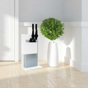 I Dettagli - Modello: T-Design - Portaombrelli in plexiglass dal design moderno e dalle linee geometriche - SKU: POTDES