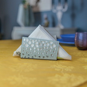 I Dettagli - Modello: Alhena - Portatovaglioli orizzontale in plexiglas da tavola dalle linee moderne - SKU: CP815