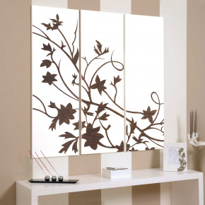 I Dettagli - Modello: Celtico - Set 3 pannelli in legno incisi a laser dal design moderno - Colore: Bianco - Tema Quadro: Array - Realizzazione Quadro: Pannelli in Legno - SKU: TRIS200 