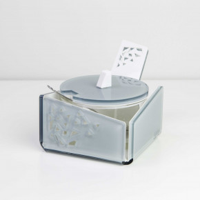 I Dettagli - Modello: Zaniah - Zuccheriera da tavola con struttura in plexiglass dal design moderno ed elegante - SKU: CP718