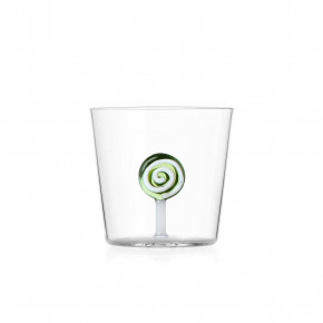 Ichendorf - Modello: Sweet&Candy - Bicchiere Tumbler per acqua in vetro dal design moderno "Lecca Lecca" - SKU: 0935209/ 