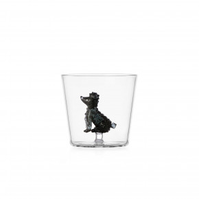 Ichendorf - Modello: Dogs - Tumbler in vetro con Barboncino - Colore: Nero - SKU: 09354297-2 - Codice EAN: 8032397065746