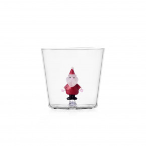 Ichendorf - Modello: Christmas Tales - Tumbler in vetro versione natalizia con babbo natale - Colore: Trasparente - SKU: 0935209514 - Codice EAN: 8032397068969 