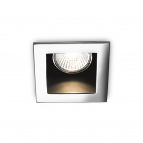 Ideal lux - Modello: Funky - Faretto da incasso in alluminio con struttura quadrata - Attacco Lampadina: GU10 - 1 Lampadina - Watt 50W - Dimmerabile: NO - Grado di Protezione: IP20 - SKU: 08322 