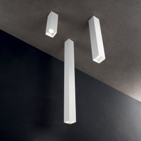 Ideal lux - Modello: Sky - Faretto da soffitto in alluminio con diffusore quadrato basso - Attacco Lampadina: GU10 - 1 Lampadina - Watt 28W - Dimmerabile: NO - Grado di Protezione: IP20 - SKU: 23377P 