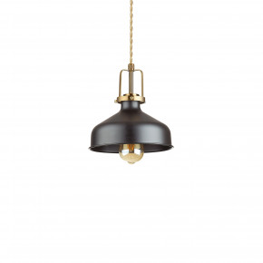 Ideal lux - Modello: Eris - Lampada a sospensione con diffusore in metallo grande dal design industrial - Attacco Lampadina: E27 - 1 Lampadina - Watt 42W - Dimmerabile: NO - Grado di Protezione: IP20 - SKU: 2381M 