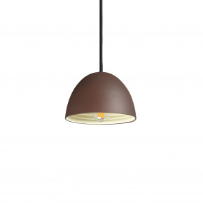 Ideal lux - Modello: Folk - Lampada a sospensione con diffusore piccolo in metallo dal design moderno - Colore: Caffelatte - Attacco Lampadina: E27 - 1 Lampadina - Watt 60W - Dimmerabile: NO - Grado di Protezione: IP20 - SKU: 174204 - Codice EAN: 8021696285115 