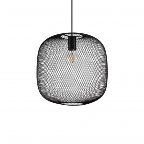 Ideal lux - Modello: Net - Lampada a sospensione grande moderna con diffusore a rete metallica - Attacco Lampadina: E14 - 1 Lampadina - Watt 42W - Dimmerabile: NO - Grado di Protezione: IP20 - SKU: 3281G