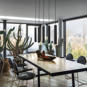 Ideal lux - Modello: Look - Lampada a sospensione in metallo con singolo diffusore dal design moderno - Attacco Lampadina: GU10 - 1 Lampadina - Watt 28W - Lumen 540 - Dimmerabile: NO - Gradi Kelvin 3000k Luce Calda - Grado di Protezione: IP20 - SKU: 1049 