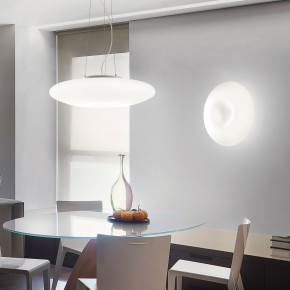 Ideal lux - Modello: Glory - Lampada a sospensione in metallo e diffusore in vetro soffiato medio - Colore: Bianco - Attacco Lampadina: E27 - 3 Lampadine - Watt 60W - Dimmerabile: NO - Grado di Protezione: IP20 - SKU: 019734 - Codice EAN: 8021696302539 