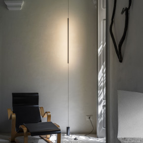 Ideal lux - Modello: Filo - Lampada da terra a led con struttura in metallo e diffusore in policarbonato - Attacco Lampadina: Led Integrato - 1 Lampadina - Watt 14W - Lumen 1550 - Dimmerabile: NO - Gradi Kelvin 3000k Luce Calda - Grado di Protezione: IP20 - Classe Energetica: F - SKU: 30105 
