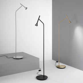 Ideal lux - Modello: Diesis - Lampada da terra a led moderna con struttura in metallo e diffusore orientabile - Attacco Lampadina: Led Integrato - 1 Lampadina - Watt 4W - Lumen 280 - Dimmerabile: NO - Gradi Kelvin 3000k Luce Calda - Grado di Protezione: IP20 - Classe Energetica: F - SKU: 28533 