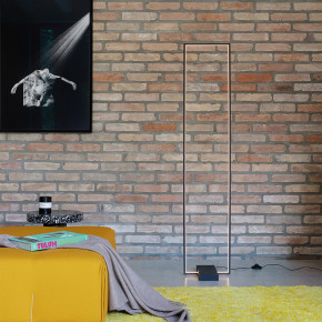 Ideal lux - Modello: Frame - Lampada da terra a LED moderna in metallo con diffusori in acrilico - Attacco Lampadina: Led Integrato - 1 Lampadina - Watt 30W - Lumen 3100 - Dimmerabile: NO - Gradi Kelvin 3000k Luce Calda - Grado di Protezione: IP20 - Classe Energetica: F - SKU: 29962