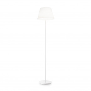 Ideal lux - Modello: Cylinder - Piantana moderna con base in metallo e diffusore in vetro soffiato - Colore: Bianco - Attacco Lampadina: E27 - 2 Lampadine - Watt 60W - Dimmerabile: NO - Grado di Protezione: IP20 - SKU: 111452 - Codice EAN: 8021696297149 
