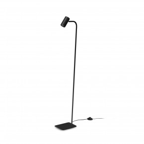 Ideal lux - Modello: Ginger - Piantana moderna con singolo diffusore orientabile struttura in metallo - Attacco Lampadina: GU10 - 1 Lampadina - Watt 28W - Dimmerabile: NO - Grado di Protezione: IP20 - SKU: 32666 