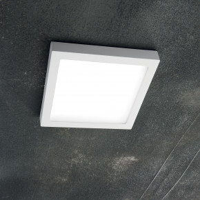 Ideal lux - Modello: Universal Square - Plafoniera led quadarata media struttura in acciaio e diffusore in acrilico - Colore: Bianco - Attacco Lampadina: Led Integrato - 1 Lampadina - Watt 22W - Dimmerabile: NO - Grado di Protezione: IP20 - Classe Energetica: F - SKU: 13865M 