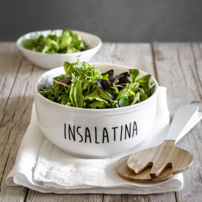 Simple Day - Modello: Insalatina - Insalatiera in ceramica - Colore: Bianco - SKU: 10010920 - Codice EAN: 8056284703429 