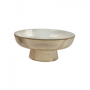 Kaemingk - Alzatina in vetro per torte - Colore: Marrone Chiaro - SKU: 729585/CHIARO 