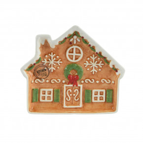 Kaemingk - Piatto in dolomite per decorazione natalizia della tavola - Colore: Multicolore - SKU: 646724 - Codice EAN: 8720725576124