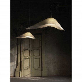Karman - Modello: Moby Dick - - Design By: Matteo Ugolini Sospensione Grande - Colore: Bianco - Attacco Lampadina: E27 - 1 Lampadina - Watt 60W - Dimmerabile: NO - Classe Energetica: A++ - SKU: SE647G 
