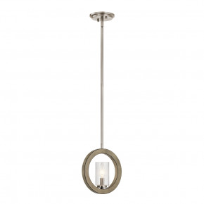 Kichler - Modello: Grand Bank - Lampada a sospensione con diffusore pendente singolo in vetro dal design moderno - Attacco Lampadina: E14 - 1 Lampadina - Watt 60W - Dimmerabile: NO - Grado di Protezione: IP20 - Classe Energetica: A - SKU: KL-GRAND-BANK1 - Codice EAN: 5024005004943 