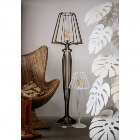 Arti e Mestieri - Modello: Minerva - Piantana moderna in metallo - Attacco Lampadina: E27 - 1 Lampadina - Watt 60W - Dimmerabile: NO - Grado di Protezione: IP20 - Classe Energetica: A+ - SKU: 0LA3127 